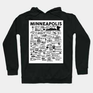 Minneapolis Map Hoodie